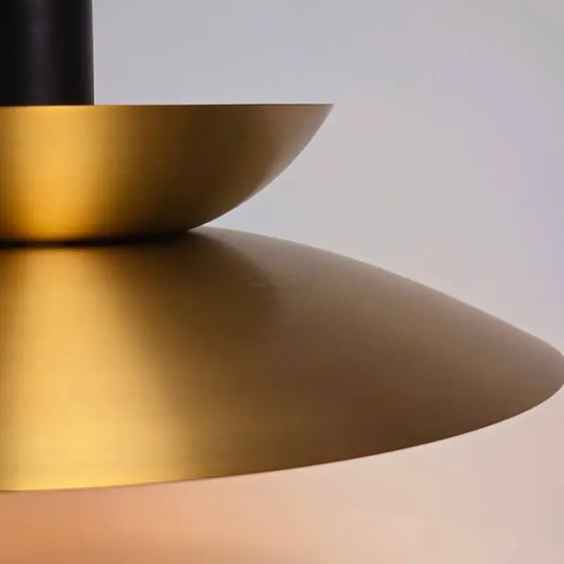 Foto 7 Hanglamp Muschio brons goud 38cm H 3838 BG