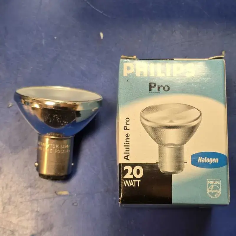 Foto 1 Philips alluline pro 20w BA15d 12v 22gr FR halogeen dimbaar