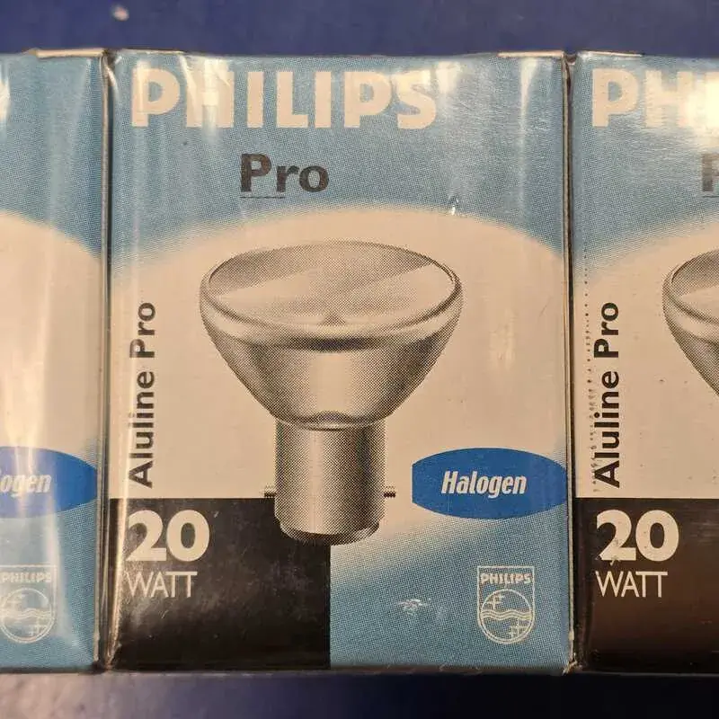 Foto 2 Philips alluline pro 20w BA15d 12v 22gr FR halogeen dimbaar