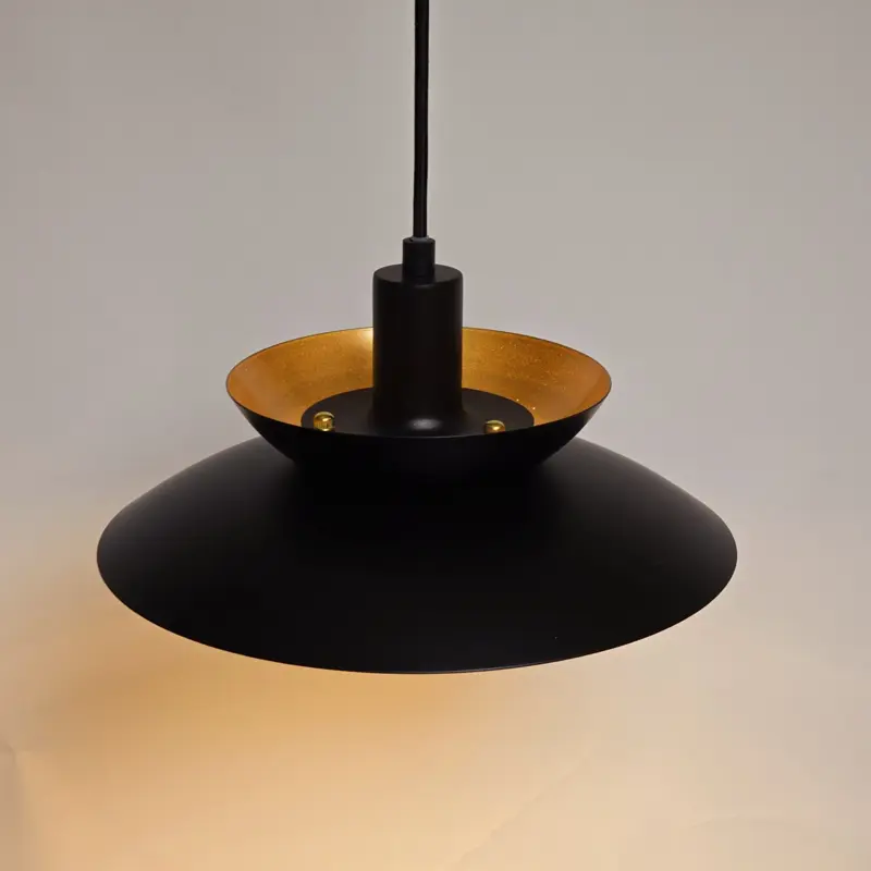 Foto 3 Hanglamp Muschio zwart goud 30cm H 3830 zg