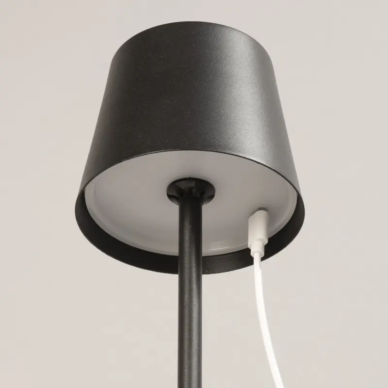 Foto 3 Oplaadbaar lampje Roxi Zwart