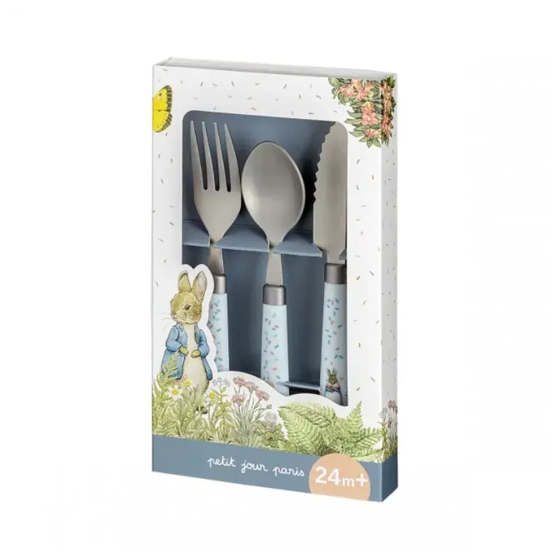 Foto 1 Peter Rabbit kleuterbestek