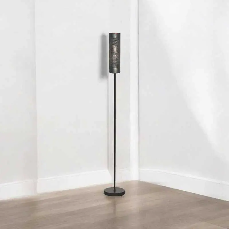 Foto 1 Vloerlamp Forato gevlamd bruin S 1601 B 175cm Freelight