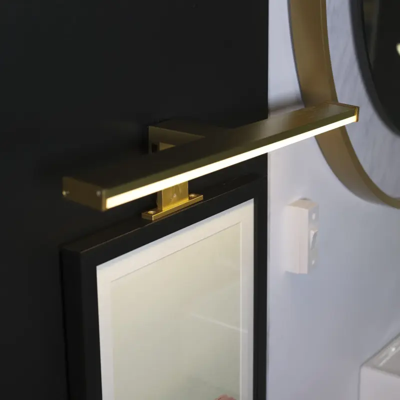 Foto 4 Kos - LED Bathroom Mirror Light - Gold