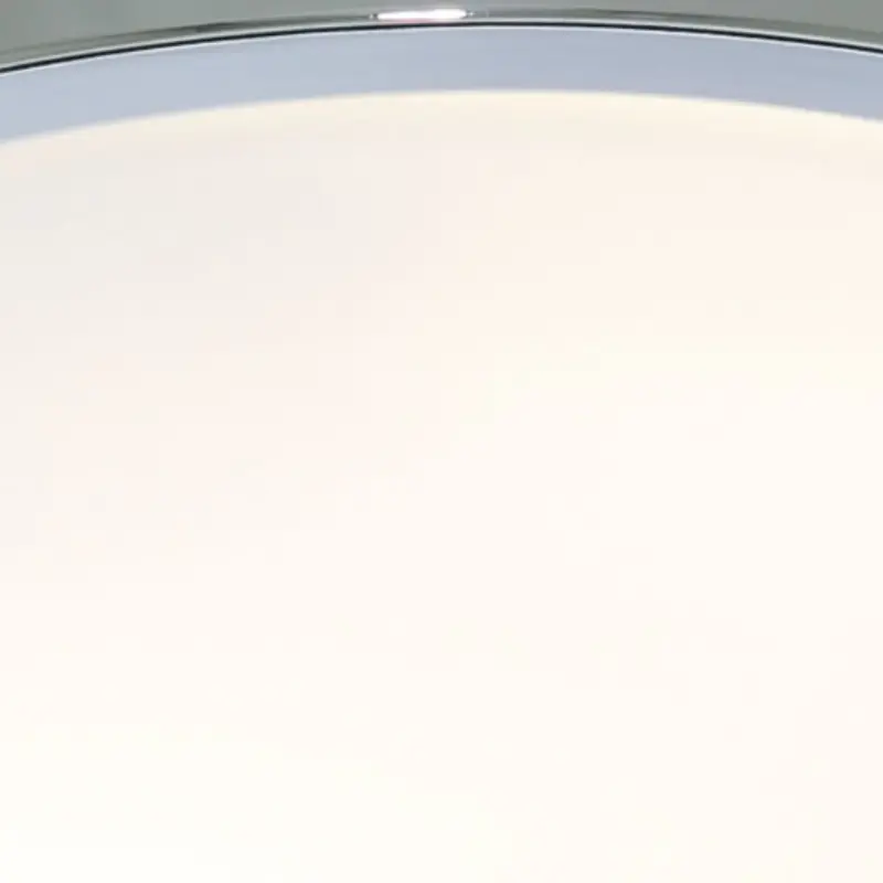 Foto 3 Cheese 2Lt Flush - Chrome Metal & White Glass