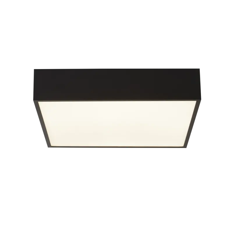 Foto 1 Zeus Flush - Black Metal & Opal Polycarbonate