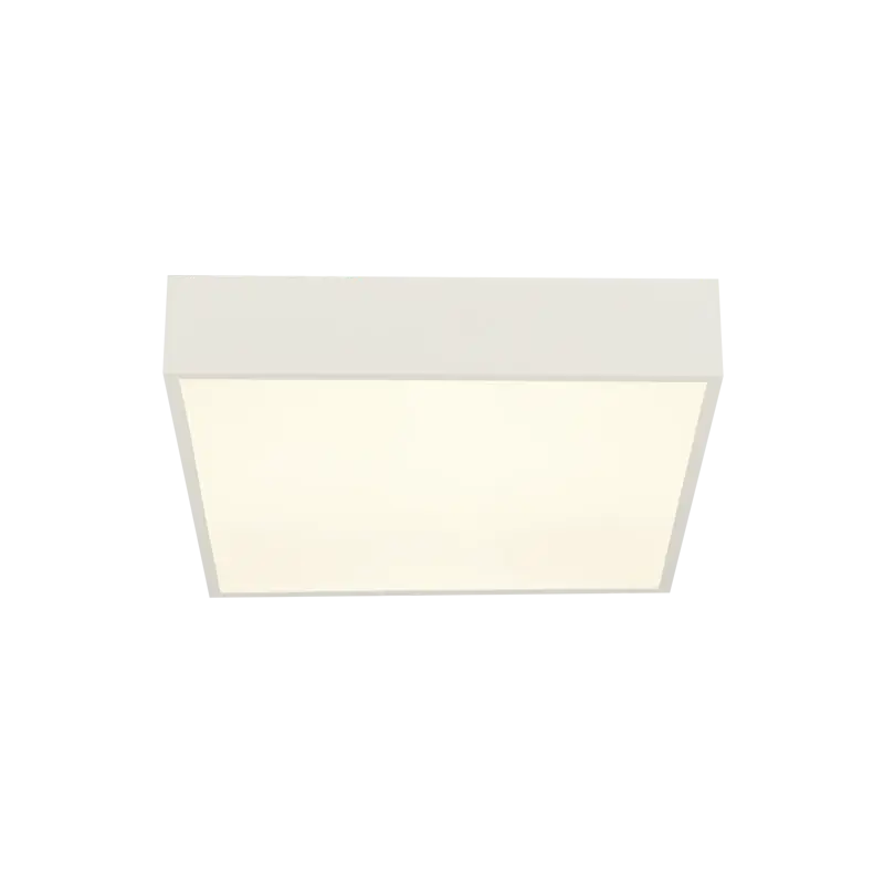 Foto 1 Zeus Flush - White Metal & Opal Polycarbonate