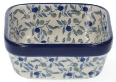 Foto van Bowl Square 170ml Blue Olive
