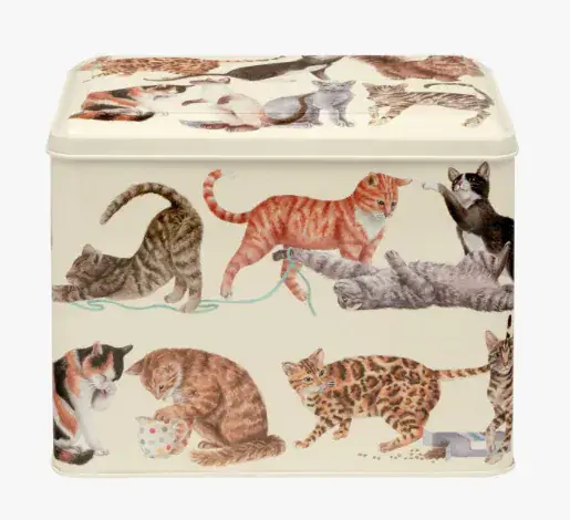 Foto 1 Rectangular tin XL Caddy Cats