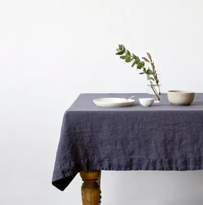 Foto van Tafelkleed 140x380 Dark Grey