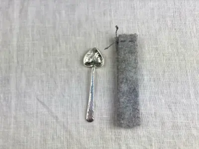 Foto van Hartjeslepel klein Zilver
