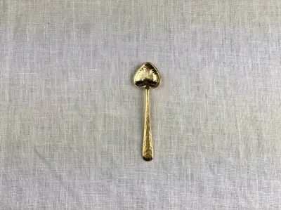 Foto van Hartjeslepel klein Goud