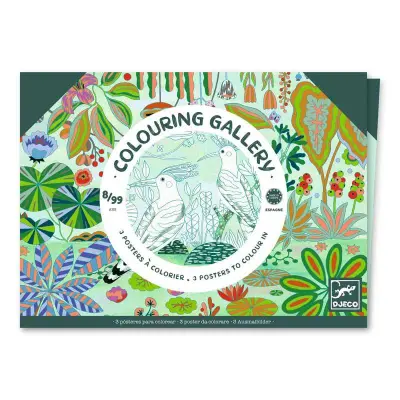 Foto van Djeco colouring gallery Wild