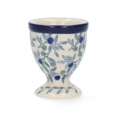 Foto van Egg Cup Blue Olive