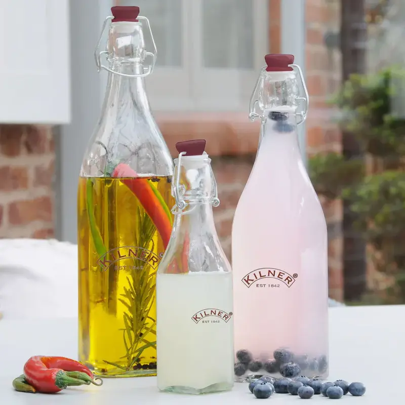 Foto 2 Fles met beugel 1L