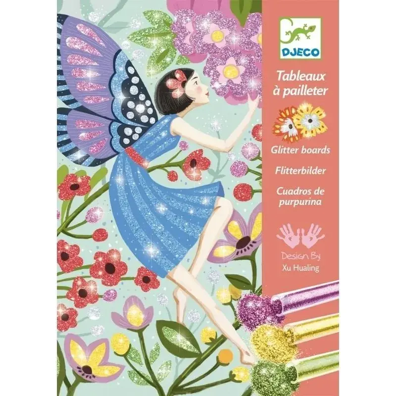 Foto 1 Djeco kleuren met glitter fee