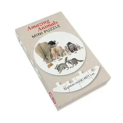 Foto van Mini puzzel olifant