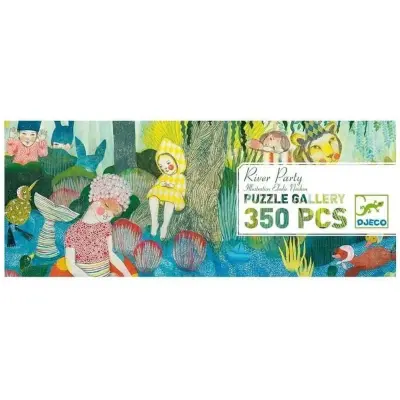 Foto van Djeco puzzel riverparty 350 st