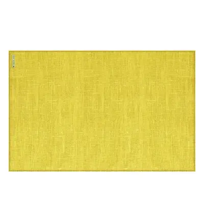 Foto van Placemat Linen Yellow