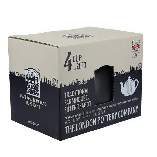 Foto 2 Theepot 4 cups Mat Zwart