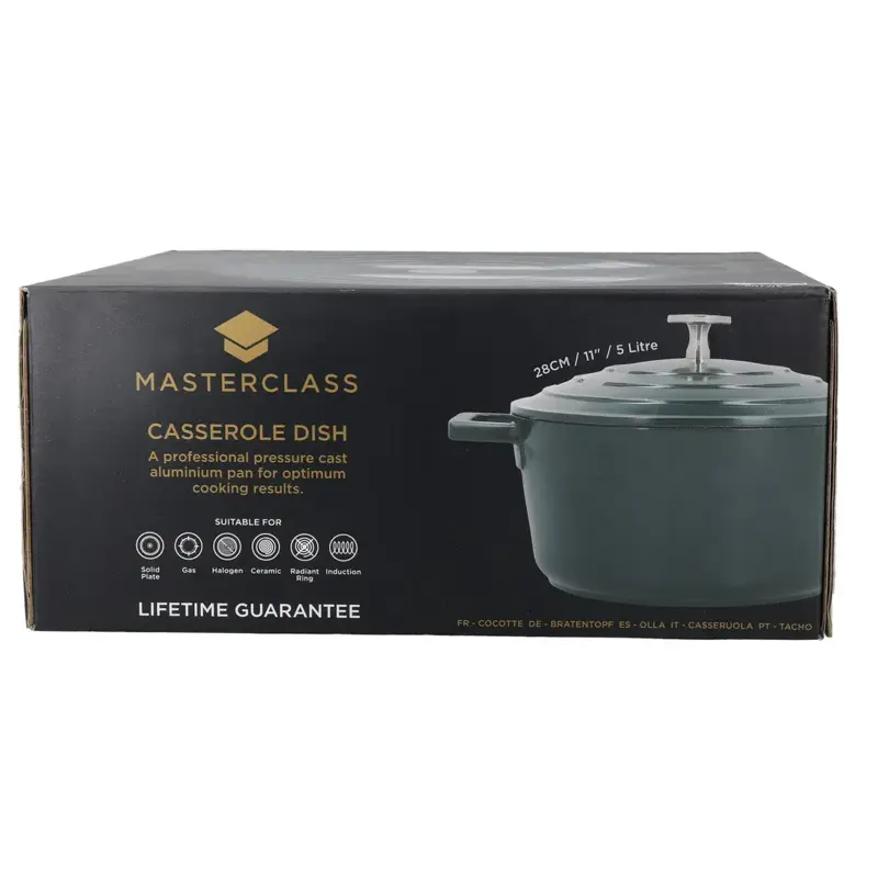 Foto 4 Braadpan Groen 28cm/5L