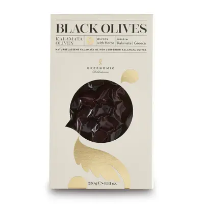 Foto van Greenomic Black olives