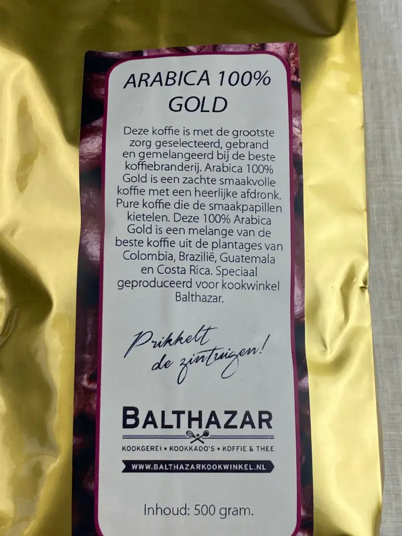 Foto 2 Arabica Gold Koffiebonen