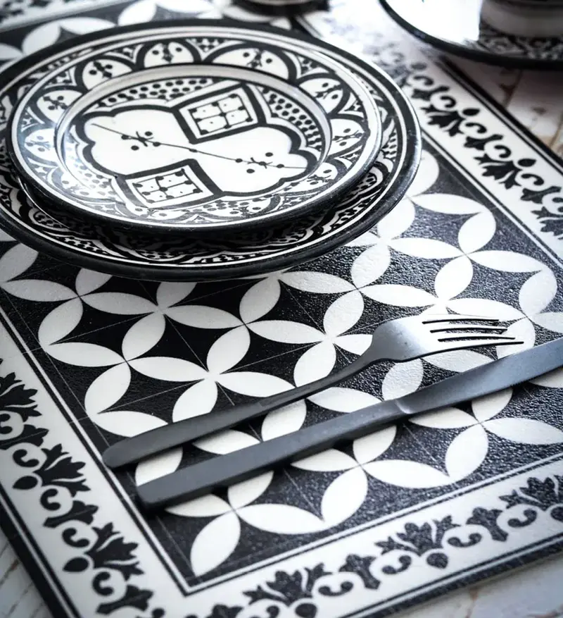 Foto 3 Placemat Sofi B&W