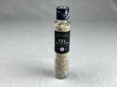 Foto van Zout/peper met tijm en sjalot