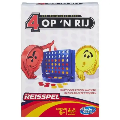 Foto van vier op n rij reiseditie