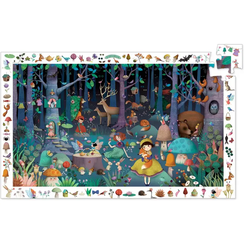 Foto 2 Djeco zoekpuzzel betoverd bos