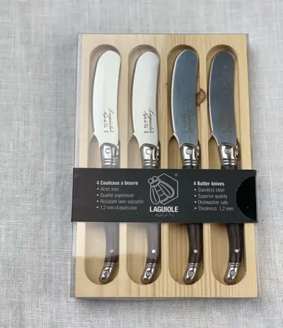 Foto van Laguiole botermesjes Dark wood