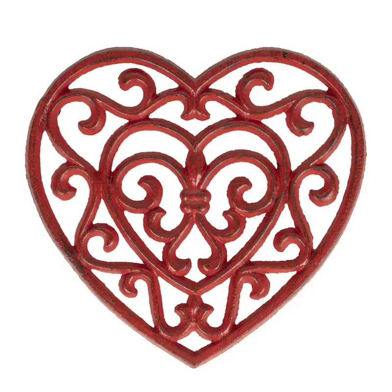 Foto 1 Onderzetter Hart Rood