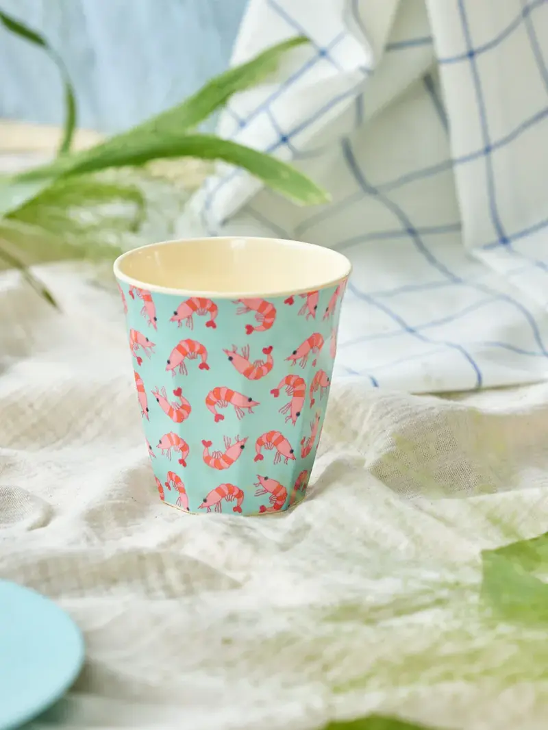 Foto 2 Melamine Beker M Shrimp