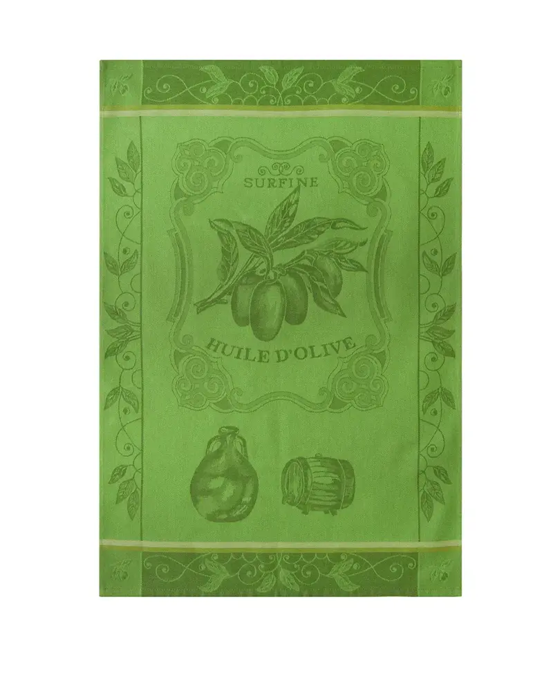 Foto 1 Theedoek Huile Surfine Verte