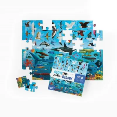 Foto van Puzzel Above – Below