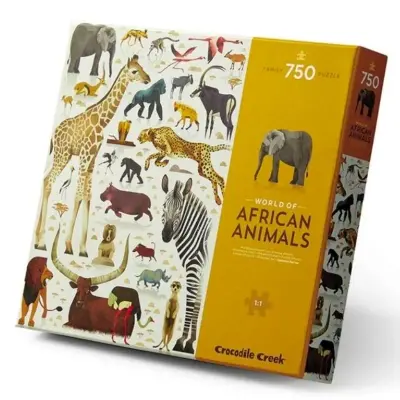 Foto van Puzzel African animals 750 st