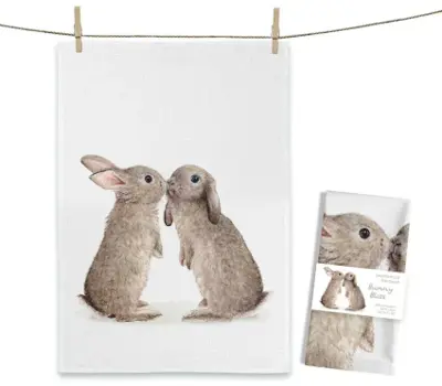 Foto van Theedoek Bunny Bliss