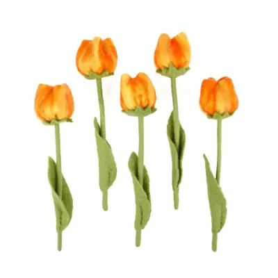 Foto van Vilten tulp Olivia