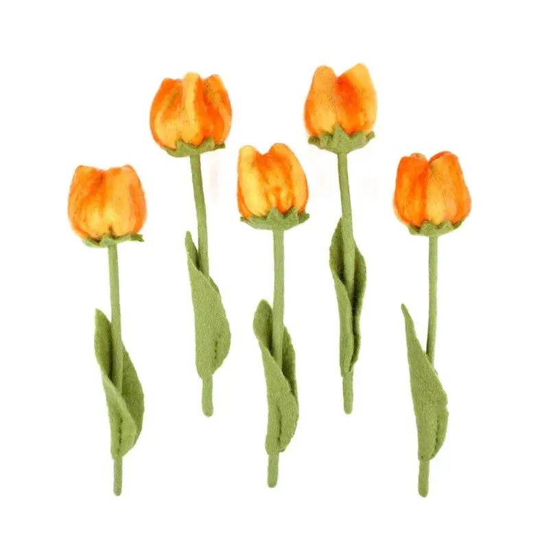 Foto 1 Vilten tulp Olivia