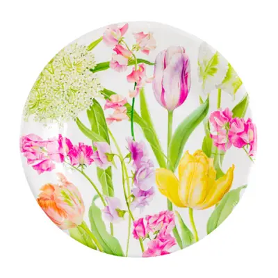 Foto van Salad plate Spring flower 8x