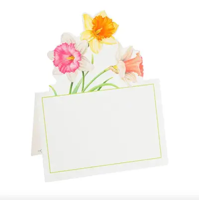 Foto van Place Cards Daffodil 8st