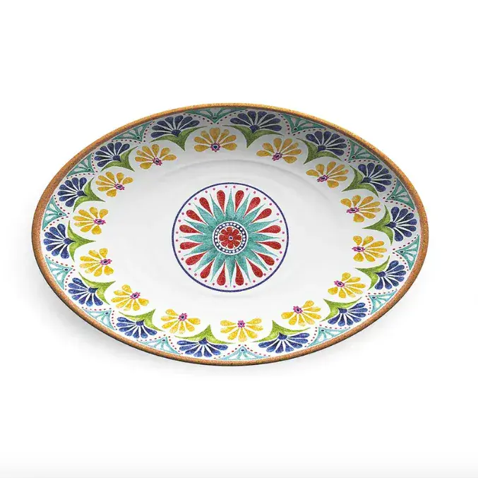 Foto 2 Melamine ovale schaal Porto