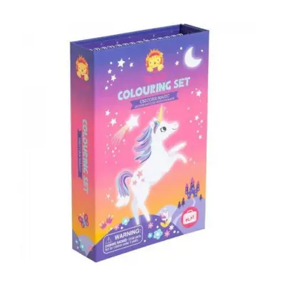Foto van Kleurset unicorns