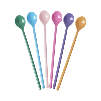 Foto van Melamine Latte Spoon 6st Multi