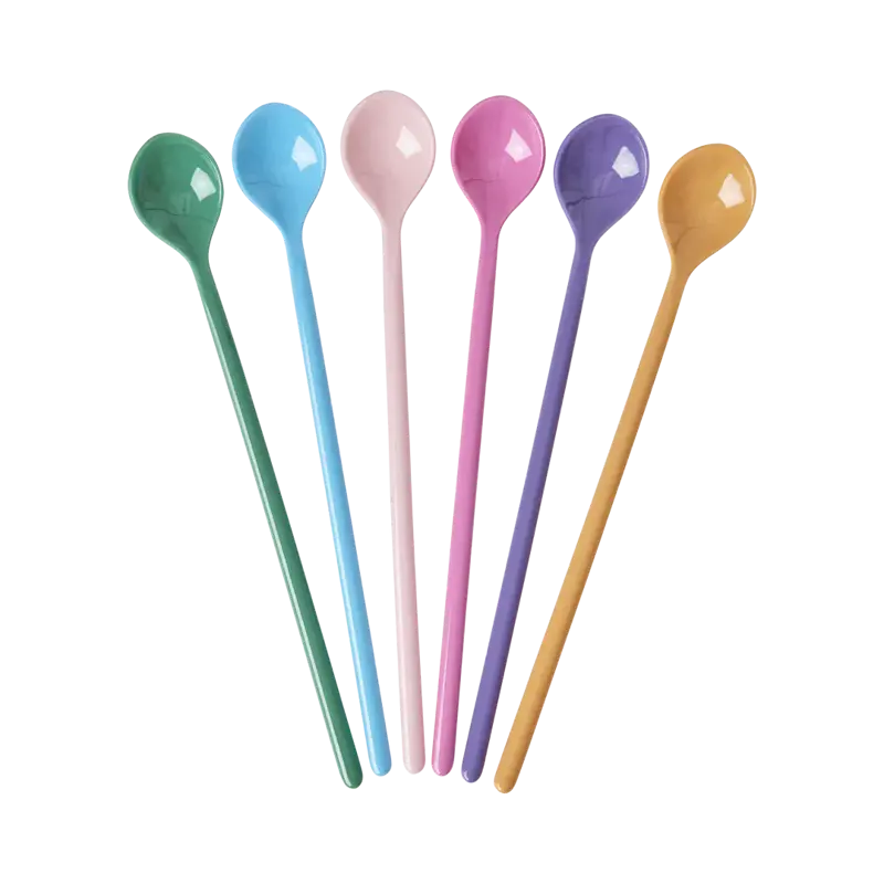 Foto 1 Melamine Latte Spoon 6st Multi