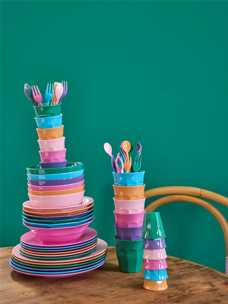 Foto 2 Melamine Latte Spoon 6st Multi