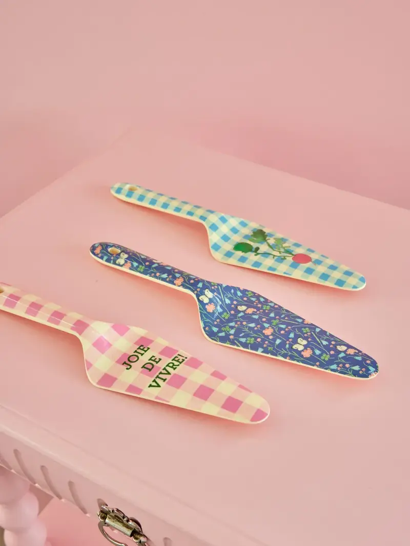 Foto 3 Melamine Cake Server Radish