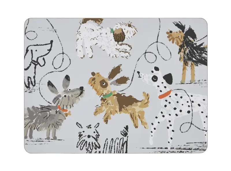 Foto 1 Kurken placemats Dog Days