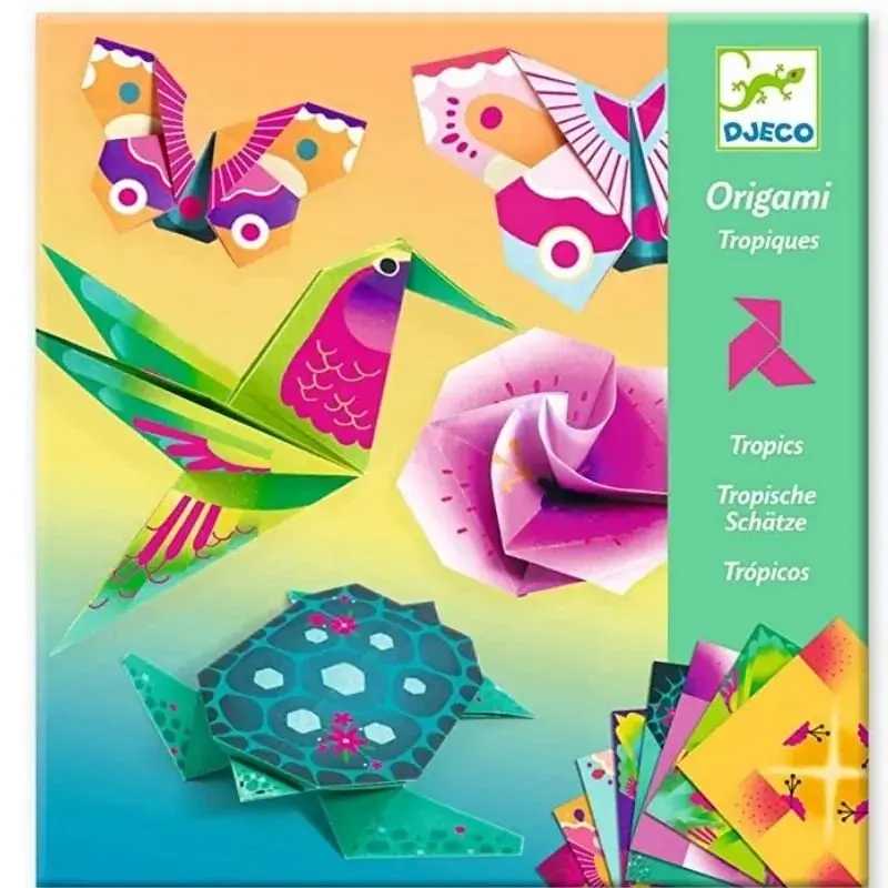 Foto 1 Djeco Origami tropische dieren